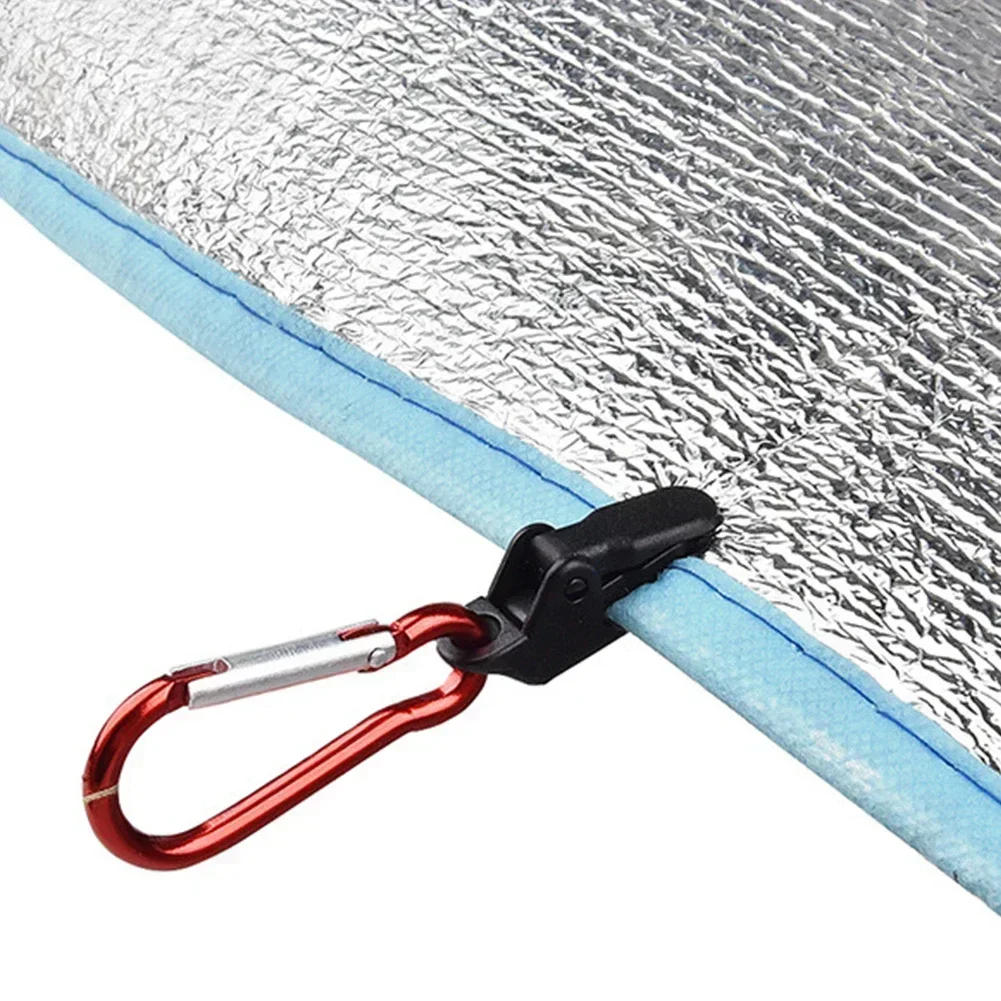 Description Picture 3 of item5Pcs Tarpaulin Clips Camping Tents Awning Wind Rope Clamp Equipment Plastic Clip Buckle Fixed Jaw Grip Hook Outdoor Accessories