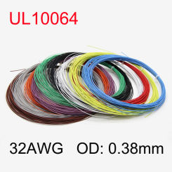5~500m 32AWG UL10064 PTFE Wire Ultra Fine Micro Litz Soldering FEP Insulation Tinned Copper Cable