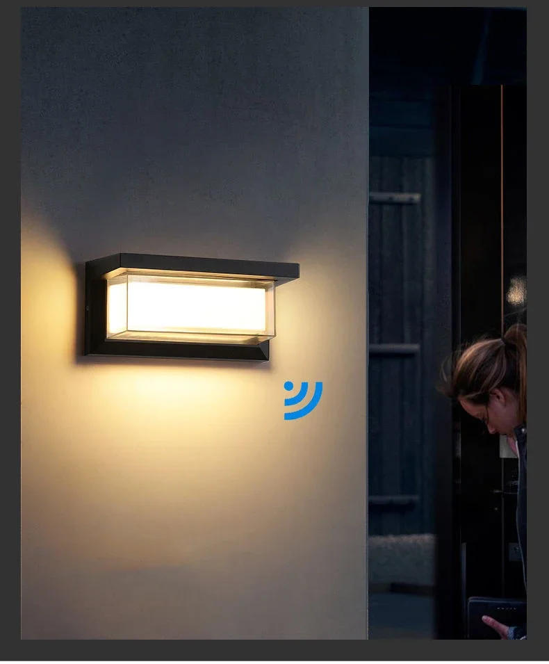 Description Picture 5 of itemGarden Shed Home Motion Detector Light Outdoor Waterproof IP65 LED Wall Lamp Porch Garden PIR Wall Lighting 20W Wall Lamp AC220V