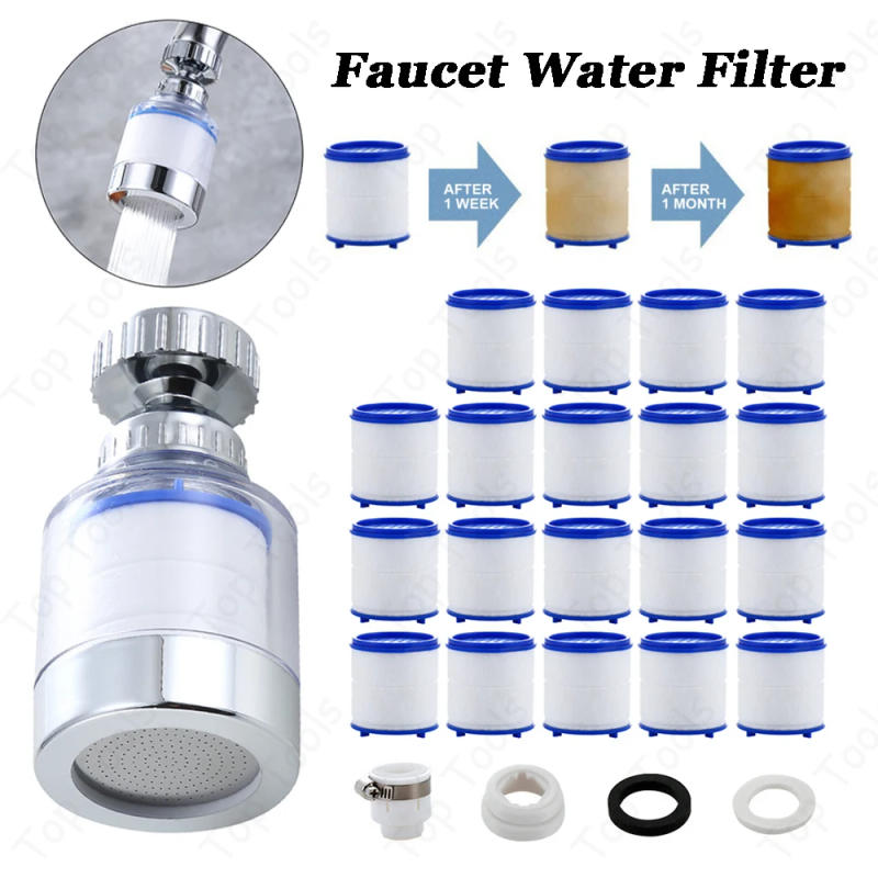 Description Picture 4 of itemFaucet Filter Elements Water Purifier Filter For Shower PP Cotton Filtration For Kitchen Bathroom Remove Chlorine Heavy Metals