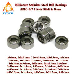 1pcs 5x11x4 SMR115 ZZ Stainless Steel Ball Bearing SMR115 ZZ L1150ZZ Reel Bearing 5*11*4 RC Bearings