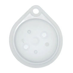 10pcs 50mm Pressure Oval Silica gel Inclined Hole Diaphragm For Bosch water heater Type D