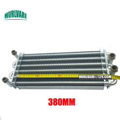 Wholesale Gas Water Heater Boiler Spare Parts 380MM Length Main Heat Exchanger For BAXI Ferroli Replacement