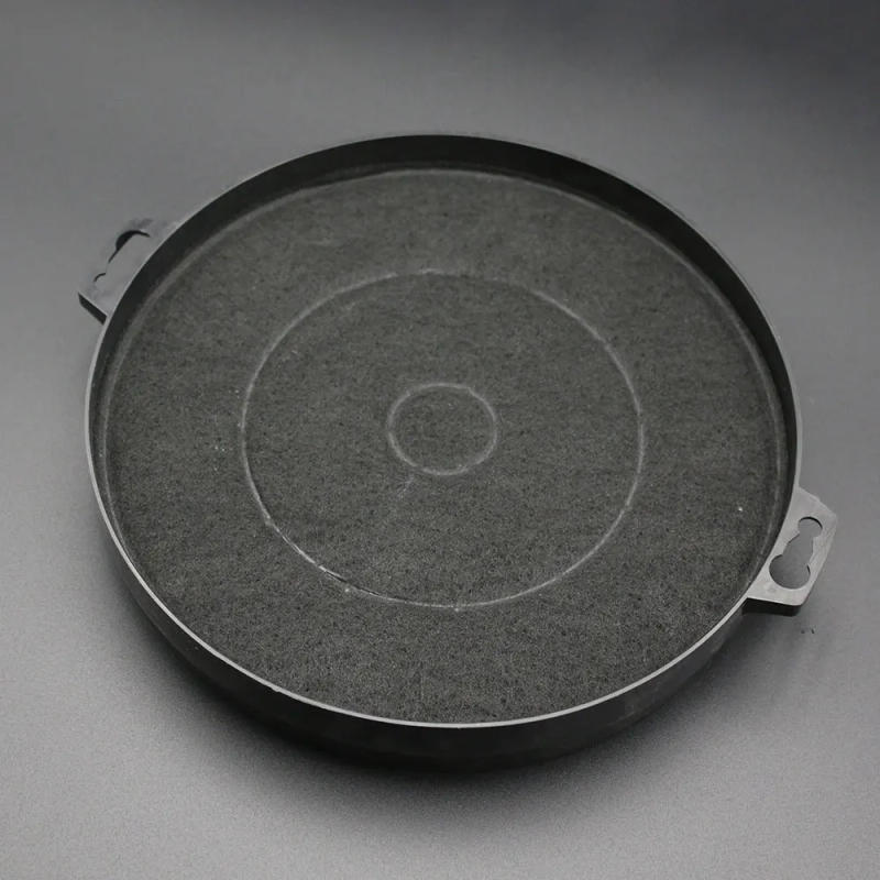 Description Picture 4 of item1pc range hood filter, material: PP+activated carbon+blackboard, suitable for home, catering, kitchen(C04)