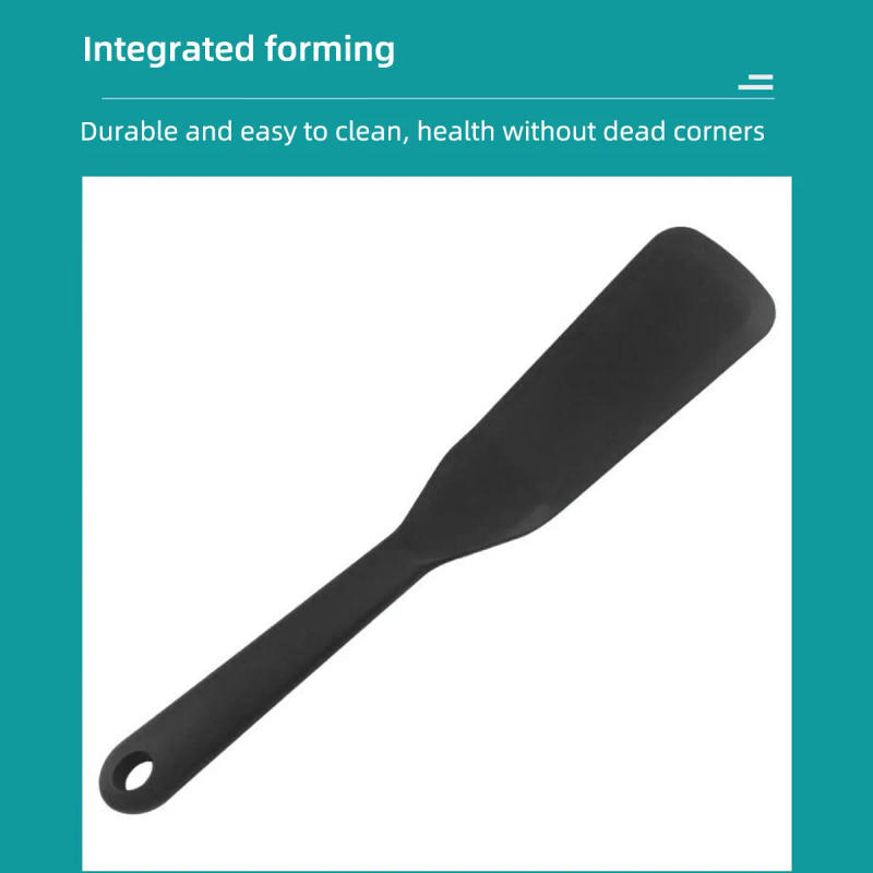 Description Picture 6 of item1 Piece Silicone Spatula Food Grade Non Stick Heat Resistant Spatulas Turner for Cooking Baking Mixing Baking Tools