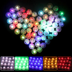10/20/50pcs Mini LED Glowing Ball Colorful Flashing Luminous Ball Light Party Supplies Lighting Ball Wedding Party Decoration