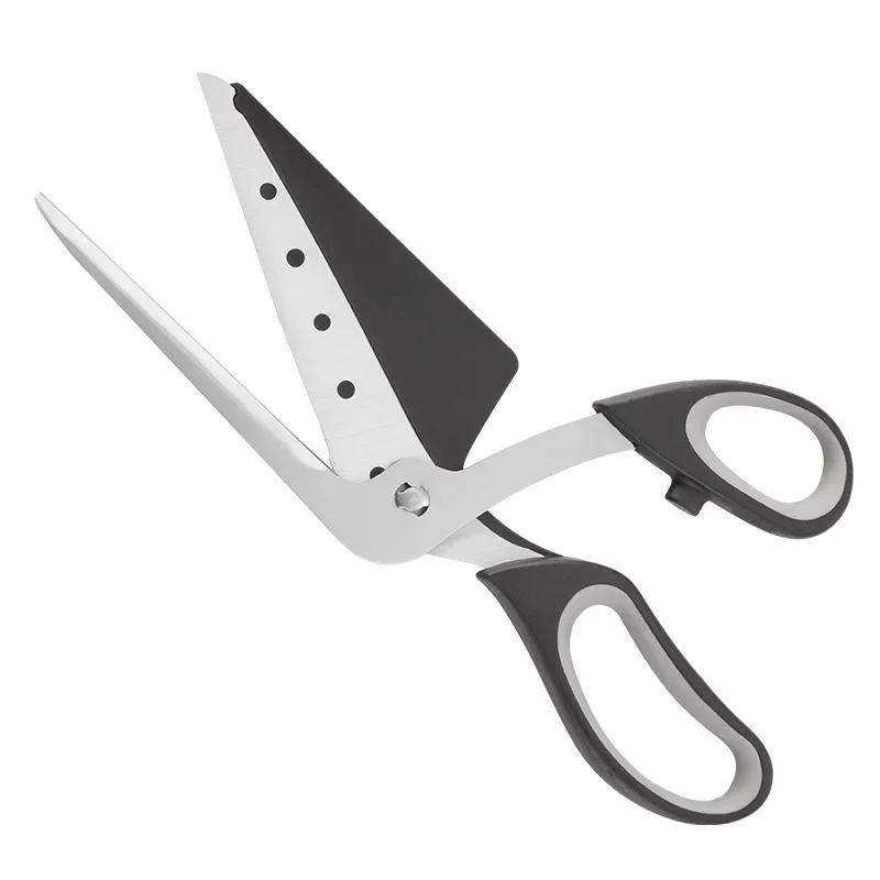 Description Picture 4 of itemProfessional Pizza Scissors Detachable Sharp Stainless Steel Blade Pizza Cutter Scissors Easy Cutting Pizza Spatula Slicer Tools