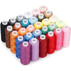 New Sewing Threads 42 Colors Polyester Threads for Hand or Machine Sewing  Hand Stitching Embroidery Machine Quilting and Crafts