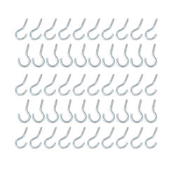 200Pc Picture Photo Frame Lamp Ceiling Hook Plant Curtain Net Wire Eyebolt Screw In Spiral Hanger C Cup Hook Home Festival Decor