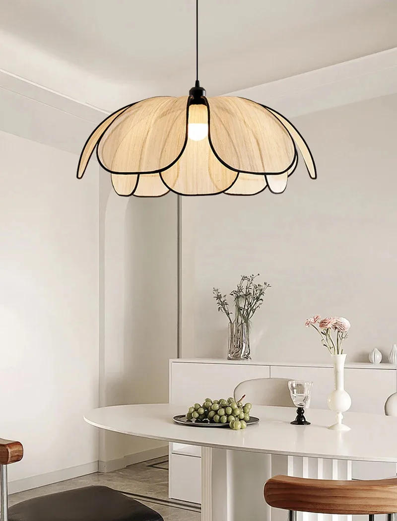 Description Picture 3 of itemSimplicity Flower Pendant Lamp Nordic Chandelier Living Room Kitchen Dining Room Bedroom Home Indoor Lighting Hanging Light 2024