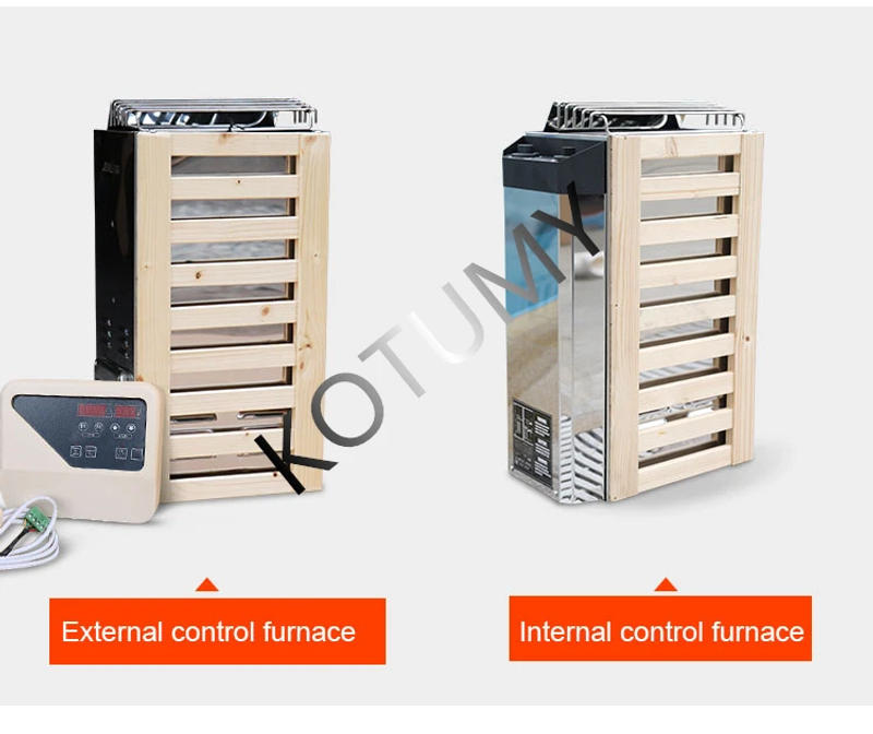Description Picture 2 of itemStainless Steel Sauna Heater Stove 3KW/3.6KW Furnace Internal Control Furnace For Home Room Sauna Heater Shower Spa