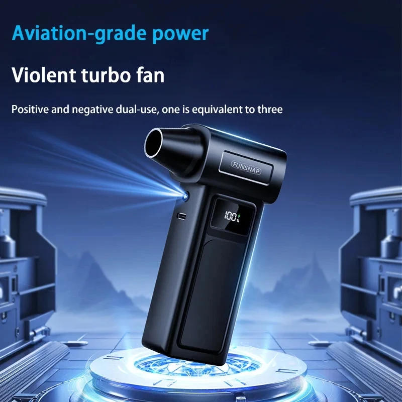 Description Picture 2 of itemMidea 1000000RPM Turbo Jet Blower Electric Powerful Air Blower Portable Dust Cleaner USB Charging 65m/s Brushless Jet Blower Hot
