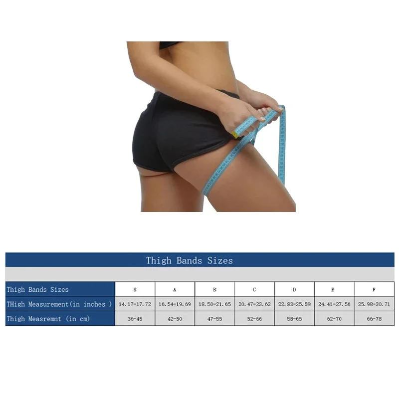 Description Picture 2 of item2Pcs Thigh Bands Anti-Scratch Thighs White Silicone Anti Friction Hip Protection For Women Black Plus Size Thigh Bands 2021 New