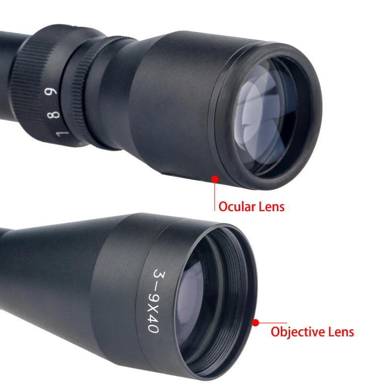 Description Picture 5 of item3-9X Optics Spotting Sight 3-9x40 Scope Hunting Scopes & Accessories Non-illuminated Telescopic Optical With 25.4mm Ring Mount