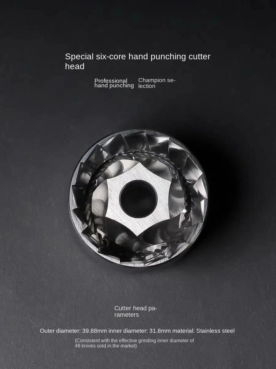 Description Picture 3 of item1Zpresso ZP6 Manual Coffee Grinder Hand-brewed Espresso Portable Coffee Mill Adustable 7core Burr 48mm Spice Grinde