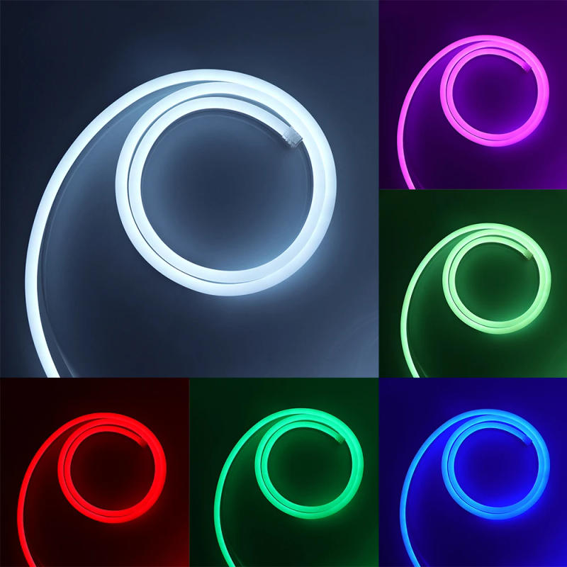 Description Picture 4 of itemRGB Neon LED Strip Light With Touch Remote Control & Touch Panel Control AC 110V 220V 5050 SMD Neon Sign Tape Outdoor Decoration