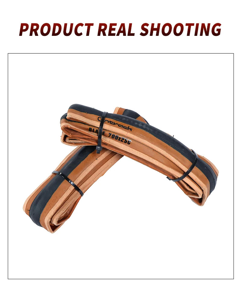 Description Picture 6 of itemOntrack Folded Tire Road 700X25C 28C Blade 30Tpi Skin Wall Black