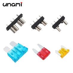 10PCS Car Fuse Holder Standard Mini Micro Small Blade Auto Automotive Boat 32V for PCB Board Safety Clip Insertion Type