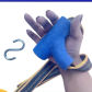 Blue wrist trainer