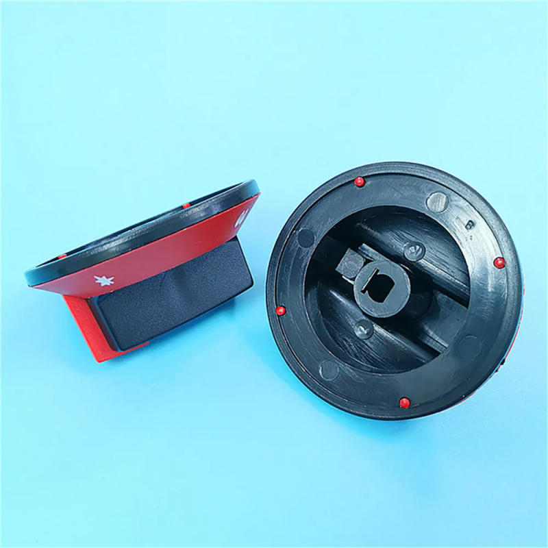 Description Picture 4 of item2PCS #375 Plastic Red Round Gas Valve knob for griddle Ignition Rotary switches Cooking Stove Handle Repair Accessories