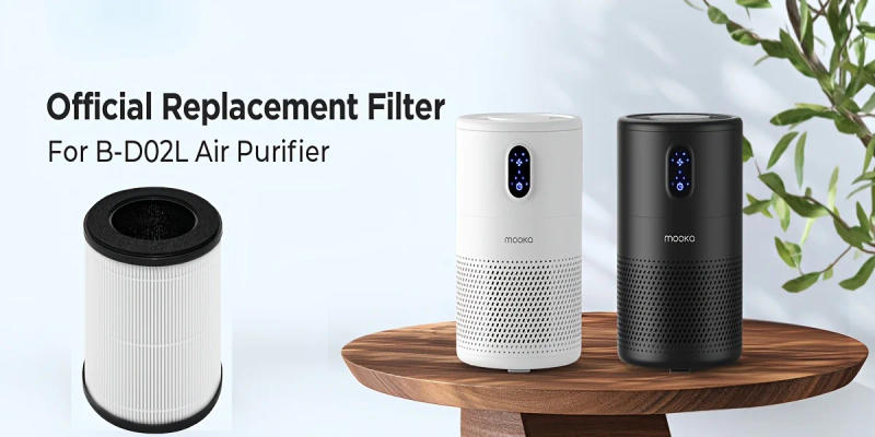 Description Picture 2 of itemFor B-D02L H13 True HEPA Filter Set,Compatible with MOOKA B-D02L,KOIOS B-D02L and VEWIOR B-D02U Air Cleaner Purifier