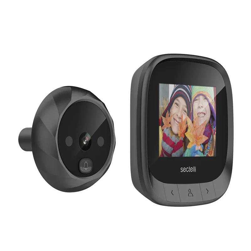 Description Picture 4 of item2.4 Inch Digital Peephole Door Bell 90 Degree Wide Angle Night Vision Viewer Camera HD Display Screen House Security Doorbell