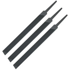 3pcs/set 6" Flat Diamond File Grinding Tool For Chainsaw Chains For STIHL Twin Cut Design Metal Woodworking Craft Tools
