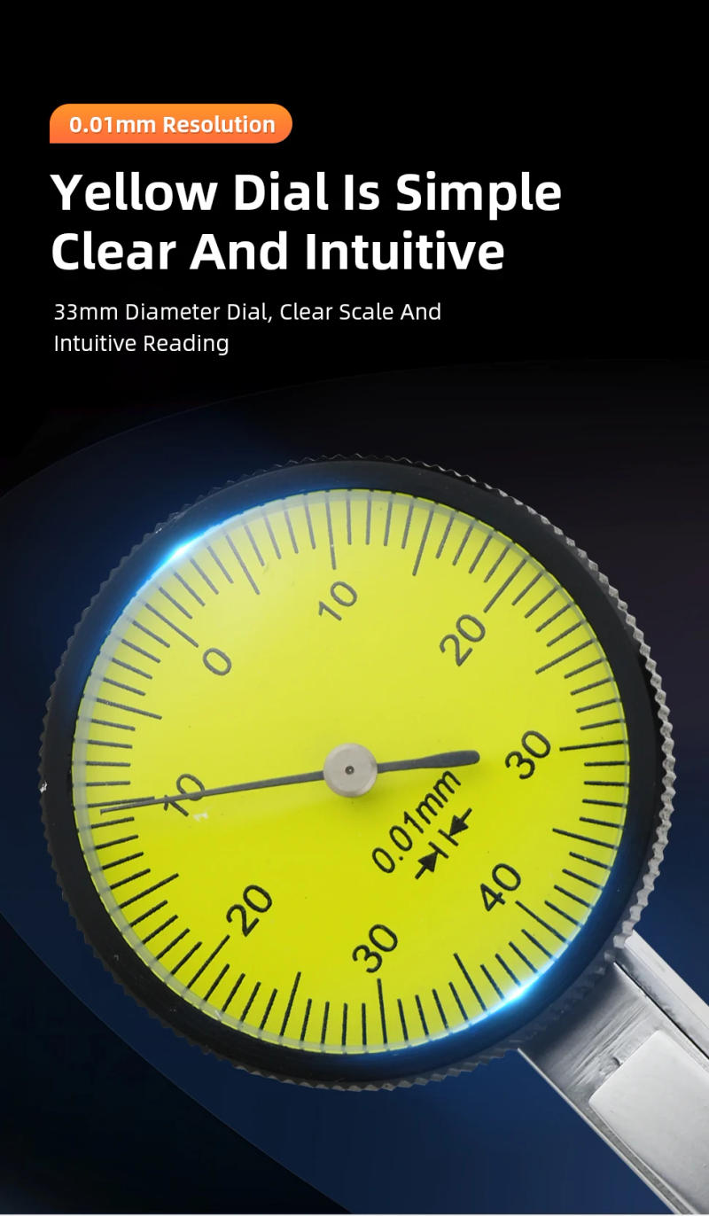 Description Picture 5 of itemDial Indicator Magnetic Base Holder Stand Micrometer Measuring Tools Lever Dial Gauge Precision Indicators Measurement Tool