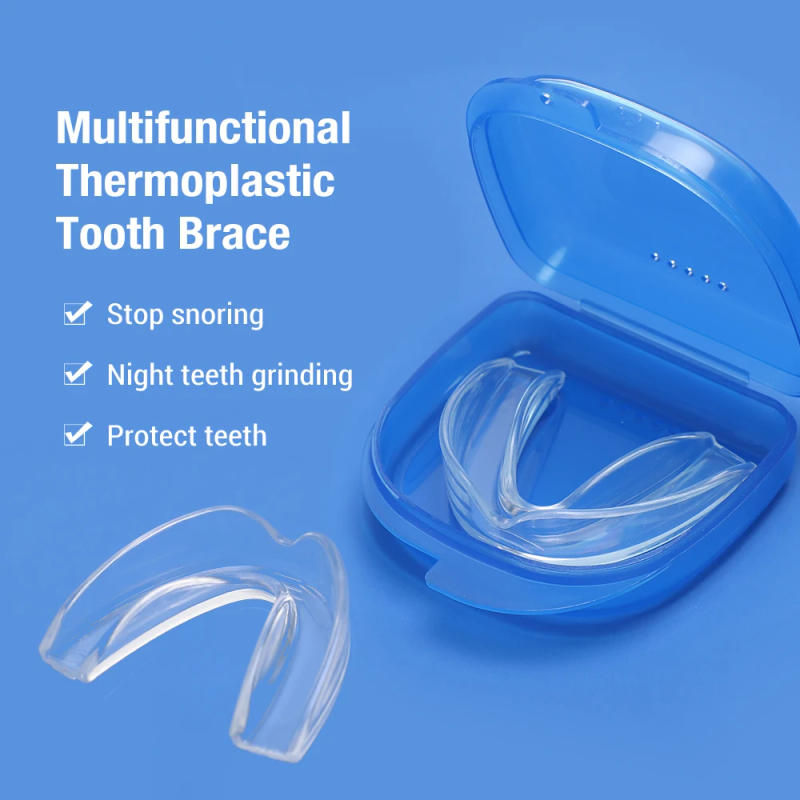 Description Picture 3 of item1PC Invisible Night Mouth Guard For Teeth Clenching Grinding Dental Bite Sleep Aid Mouth Tray Personal Health Care Sleep