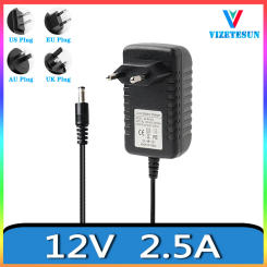 12V 2.5A Wireless Equipment Power Adapter 12V 2500MA DC Regulated Power Cord 5.5 * 2.1MM