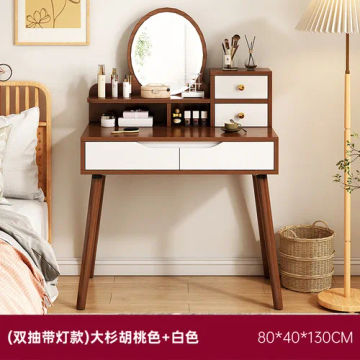 Organizer Wood Dressing Table Stool Multifunction Storage Bedroom Console Dressing Table Classic Meuble De Chambre Furnitures