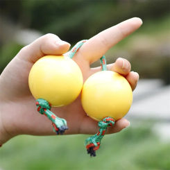1pc Sand Ball Sand Eggs Asalato African Shakers Rhythm Fingertip Ball Percussion Instrument African Shaker Rattle Instrument