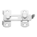 Buckle Sliding Door Hasp Flip Bar Stainless Steel Simple Household Lock Wooden Window Latch