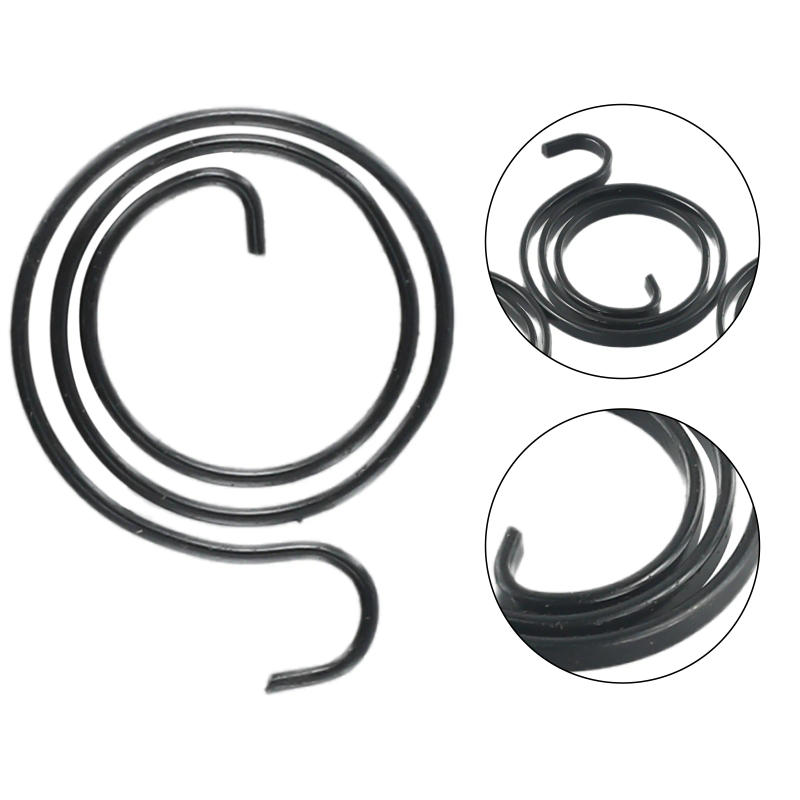 Description Picture 6 of item10pcs Door Handle Springs Lower Hook Flat Lever Latch Inter Coil Replaceable Door Handle 28mm Household Hardware Springs