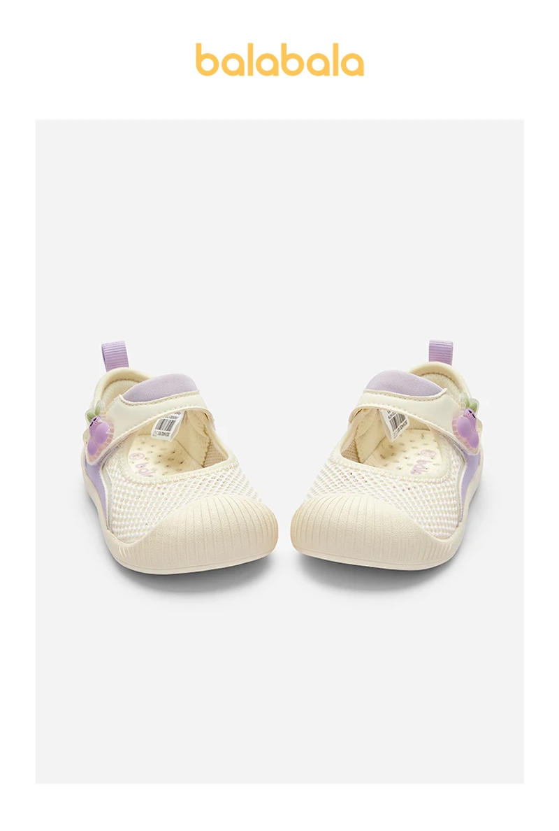 Description Picture 2 of itemBalabala Children's Toddler Shoes Mesh Surface 2025 Summer New Velcro Girls' Shoes