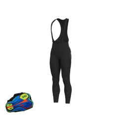 Tights Trousers Bike MTB Pants with 20D Gel  Men's Cycling Long Pants With Bib MTB Bicycle Cycle Padded Gel Pad