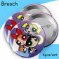 Brooch 4pcs 2