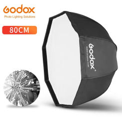Godox 80cm 31.5in Portable Octagon Softbox Flash Speedlight Speedlite Umbrella Softbox Brolly Reflector (Softbox Only)