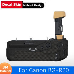 Customized Sticker BG-R20 Decal Skin Vinyl Wrap Film For Canon R52 R5M2 Camera Battery Grip Handle EOS R5 Mark II 2 M2 BGR20