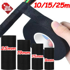 Electrical Tapes Heat Resistant Harness Bundle Insulate Auto Wiring Fabric Cloth Wrap Waterproof Cable Organizer Adhesive Tape