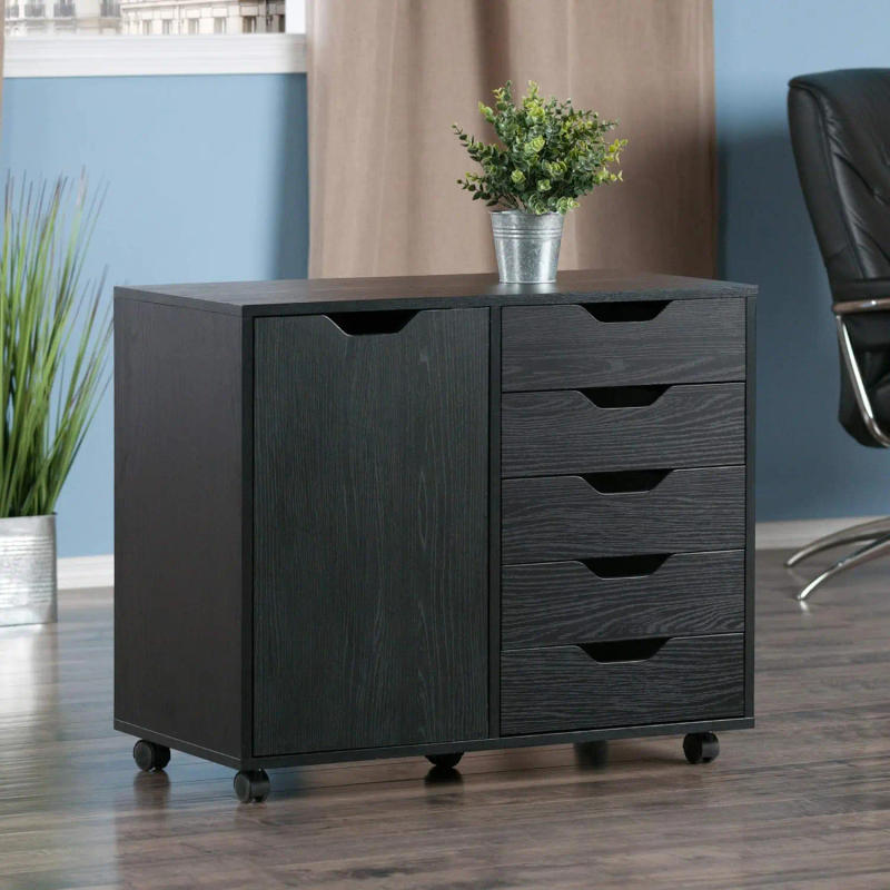 Description Picture 3 of itemWinsome cabinets Wood Halifax Storage/Organization, Black