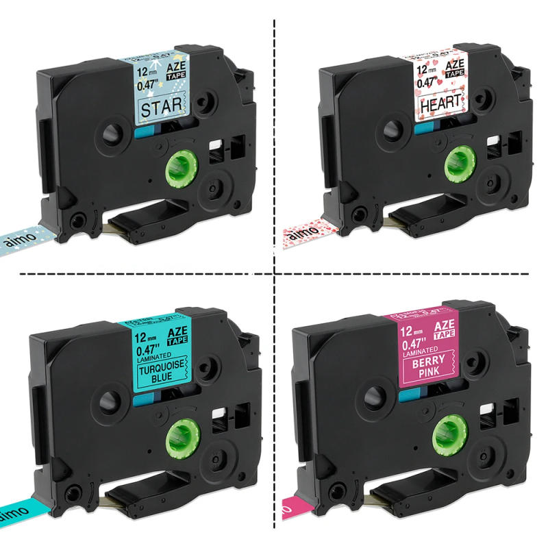 Description Picture 2 of item12mm TZe Label TZ 231 TZ Laminated Tape 231 TZ 231 131 Pattern Compatible for Brother P-touch Label Maker PT-H110 E105 1000