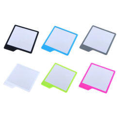 Fashion Silicone Mirror Self Grips Shatterproof Shaving Makeup Shower Travel Washroom