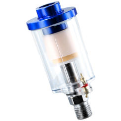 1/4\" High Pressure Water Oil Separator Oil Water Separation Filter For Compressor Paint Pneumatic Parts Aluminum Alloy