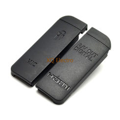 NEW for CANON EOS 6D USB / AV OUT/ HDMI/ MIC Rubber Side Cover Digital Camera Replacement Part