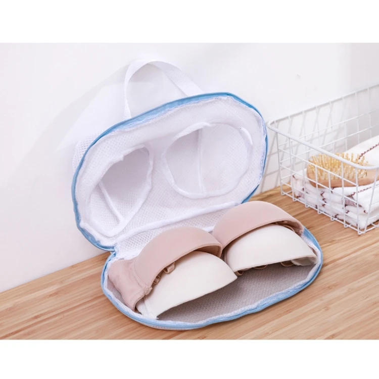 Description Picture 3 of itemAnti-deformation Bra Mesh Bag Machine-wash Special Polyester Bags Laundry Brassiere Bag Cleaning Underwear Sports Sports Br