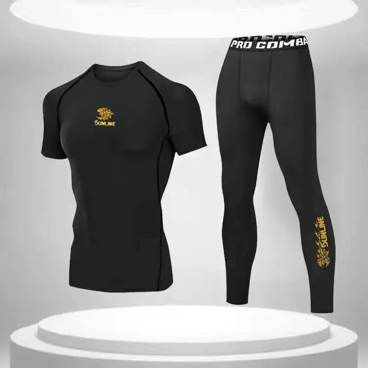 Description Picture 5 of itemSun Protection Competition Suit for Men, Fishing Clothing Set , High Resilience, Summer Fishing Shirt , New, 5 Pcs Set