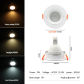 Circular 3W White