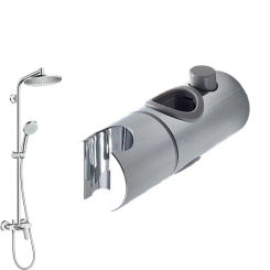 Shower Head Holder For Slide Bar Adjustable Hand Shower Holder Bar Adjustable Holder Slider Clamp Bathroom Replacement