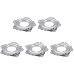 Promotion! 5X Lazy Susan Ball Bearing Metal Swivel Plate - 72 X 72 X 9 Mm